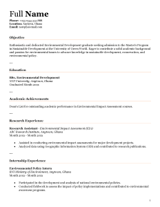 Read more about the article Academic CV Template
