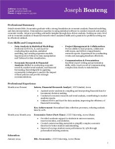 Hybrid CV for Fresh Graduates 2024